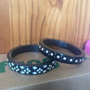 Inlay Bone bangles
